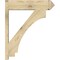 Ekena Millwork Imperial Arts & Crafts Rough Sawn Outlooker, Douglas Fir, 8"W x 32"D x 38"H OUT08X32X38IMP03RDF - alternate 4